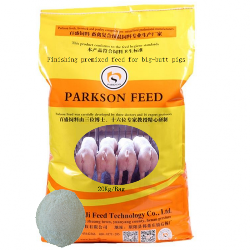 Alimento concentrado para porcos gordurosos