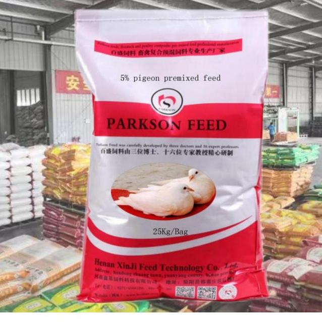 5% de alimento premixado