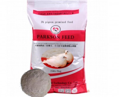 5% de alimento premixado